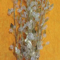 شاخه گل|گل مصنوعی|قم, در بهشت|دیوار