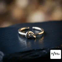 انگشتر نقره کد ۱۷۰۴ (گالری نقره سینا)