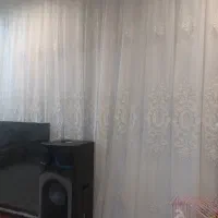 پرده حریر گل هاش ابریشمی  ۷ متر