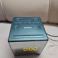 رادیو ساعت رومیزی ال ای دی سونی