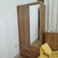 تخت .تشک.کمد لباس.پاتختی|تخت و سرویس خواب|آکند, |دیوار