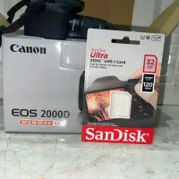 دوربین ef-s 18-55 is ii    canon eos 2000D|دوربین عکاسی و فیلم‌برداری|کرج, عظیمیه|دیوار