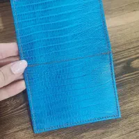 جا کارتی با چرم طبیعی گاوی|کیف، کفش، کمربند|اصفهان, باغ فدک|دیوار