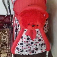 گهواره رنگ قرمز|تخت و صندلی بچه|تبریز, |دیوار