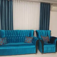 مبل و پرده