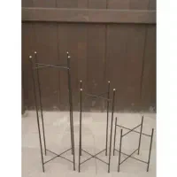 استند گل فلزی طرح ایکس بدون گلدان|گل و گیاه طبیعی|اصفهان, کارلادان|دیوار