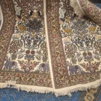 فرش دستباف ابریشم و پشم