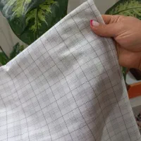 پارچه تترون چهارخونه متراژ ۱۵۰