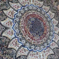 دوتا فرش نه متری هزار شانه تمام نخ