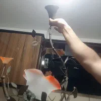 بوفه و کتیبه و لوستر و میز شیشه ای|بوفه، ویترین، کنسول|بجنورد, |دیوار