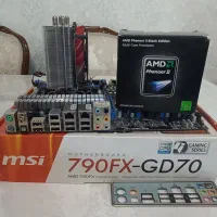 باندل مادربرد CPU فنوم و کولر بوفالو|قطعات و لوازم جانبی رایانه|فردیس, شهرک شهید حسینی|دیوار