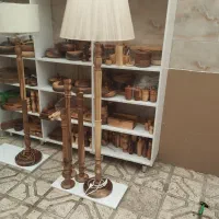 آباژور ایستاده چوبی