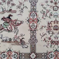 دو عدد فرش 12متری مشهد سالم تمیز تمام نخ|فرش|کاشمر, |دیوار