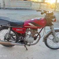 موتور سیکلت۱۲۵ مدل۸۷ زمرد