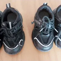 ۲ جفت کفش پسرانه در حد نو