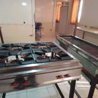گاز و کباب زن 4شعله تمیز و سالم|اجاق گاز و لوازم برقی پختوپز|ایلام, |دیوار