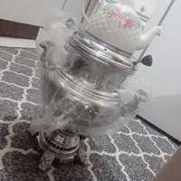 سماور گازی پلتون سه کاره|سماور، چای‌ساز، قهوه‌ساز|فولادشهر, بوستان خلیج فارس|دیوار