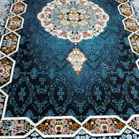 یک جفت فرش نه متری نگین مشهد نو تمام نخ