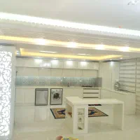 اجرای کابینت کمد MDF  و منبران وهای گلس