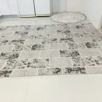 گلیم فرش 9متری طوسی