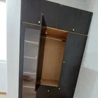 کمد رخت آویز دیواری کمد ویترین دار کمد کلوزت