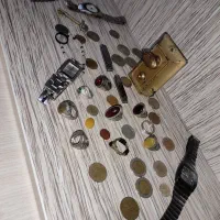 انگشترای قدیمی با رکابای دست ساز و سنگای اصلی