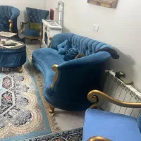 سرویس مبل کلاسیک راحتی  با میز نهار خوری ست|مبلمان خانگی و میز عسلی|تهران, شوش (باغ آذری)|دیوار
