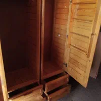 دوعدد کمد آویز لباس وکشو دار درحدنو4200|جاکفشی، کمد، دراور|لنگرود, |دیوار