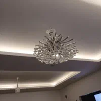 لوستر بزرگ 120 حباب خورده جنس عالی