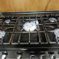 اجاق گاز پنج شعله فر دار