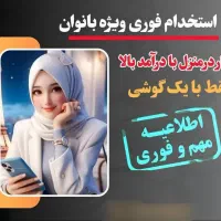 فراخوان کار ویژه بانوان هدفمند