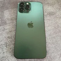 آیفون ۱۳ پرومکس بدون خط وخش.رنگ سبز،ریجستر شده