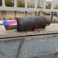 منبع اگزوز اسپرت دو حالته