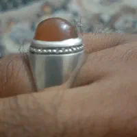 انگشتر عقیق ر‌کاب فیلی