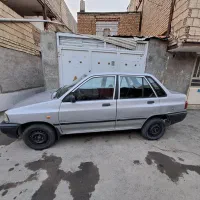 پراید رنگ نقره ایی