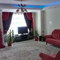 والان پرده دوجفت ترکیبی مخمل و ساتن|پرده، رانر، رومیزی|تهران, مدائن|دیوار