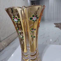 گل مصنوعی شیشه ایی شاخه ای طبیعی با گلدون رز|گل مصنوعی|مشهد, حسابی جنوبی (شهرک غرب)|دیوار