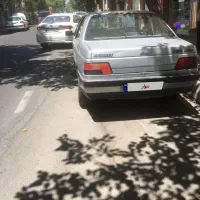 پژو ۴۰۵  نقره ای  مدل ۸۵