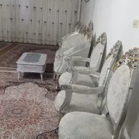 مبل نه نفره ونهار خوری شش نفره سلطنتی|مبلمان خانگی و میز عسلی|کوهدشت, |دیوار