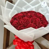 سفارش دسته گل و تک شاخه روبانی مناسب یلدا