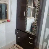 کمد لباس 3 کشو جنس گلاسه