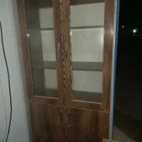 کمد کتابخانه و میز