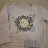 بلوز دخترانه خورشیدی در حد نو