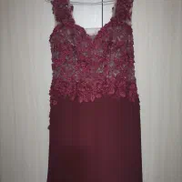 لباس مجلسی بلند پیراهن بلند مجلسی سایز38 لباس شب