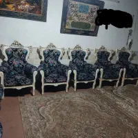 مبل سلطنتی نه نفره|مبلمان خانگی و میز عسلی|قم, قلعه کامکار|دیوار