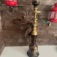 قلیان برنجی و پیک نیکی
