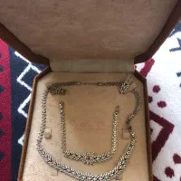 سرویس نقره طرح جواهر و دستبند نقره
