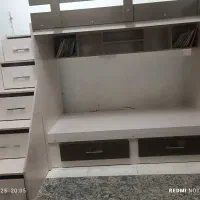 تختخواب mdf دو طبقه در حد نو