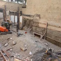 اجرای سازه نگهبان و ساخت ونصب اسکلت فلزی