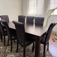 میز ۸نفره سالم|میز و صندلی غذاخوری|اراک, |دیوار